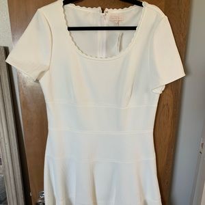White, Rebecca Taylor dress from Norman Marcus, size 12, never worn, tags on